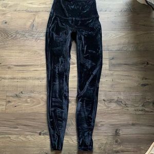 Lululemon velvet leggings
